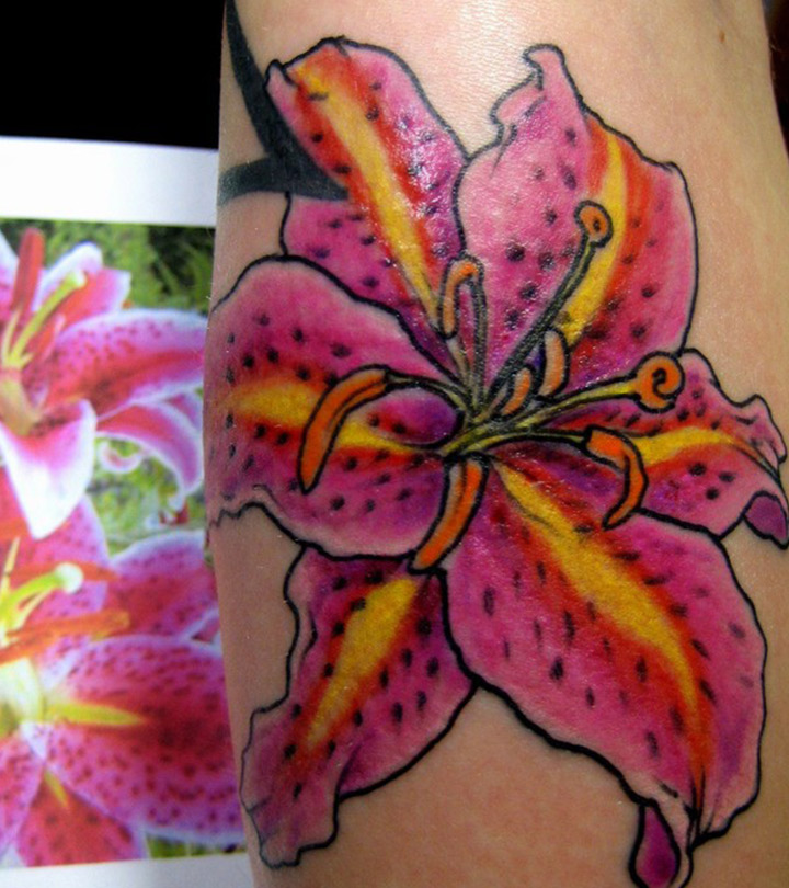 Top 10 Lily Tattoo Designs