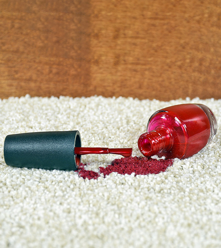 How To Remove Nail Polish From Clothes, Carpets, And Upholstery